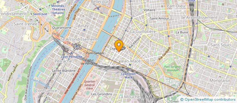 localisation de l'entreprise CYCLO à LYON