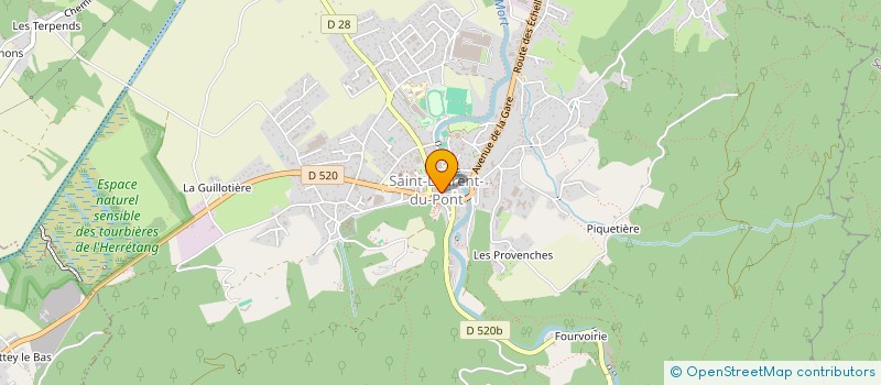 localisation de l'entreprise CYCLO-CLUB DE CHARTREUSE  SAINT-LAURENT-DU-PONT