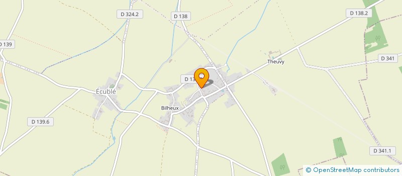 localisation de l'entreprise CYCLO-CLUB DE CHENE CHENU à TREMBLAY-LES-VILLAGES
