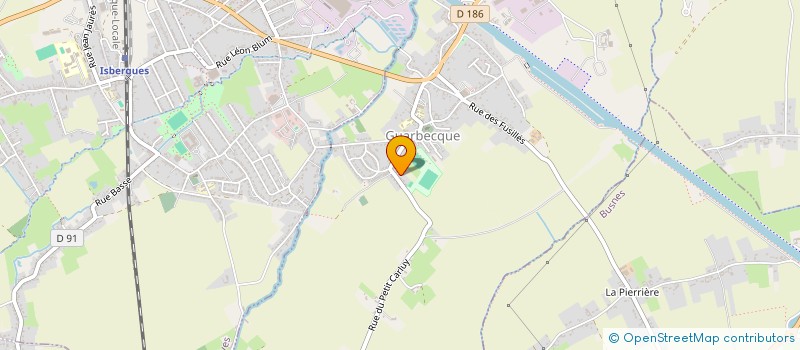 localisation de l'entreprise CYCLO CLUB DE GUARBECQUE  GUARBECQUE