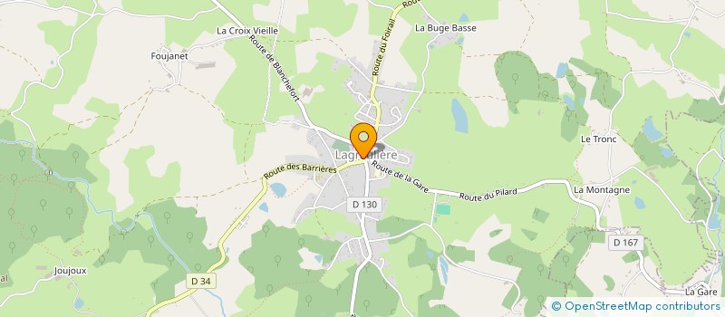 localisation de l'entreprise CYCLO-CLUB DE SAINT-CLEMENT à SAINT-CLEMENT