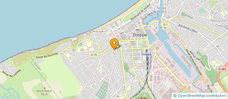 localisation de l'entreprise CYCLO CLUB DIEPPOIS à DIEPPE