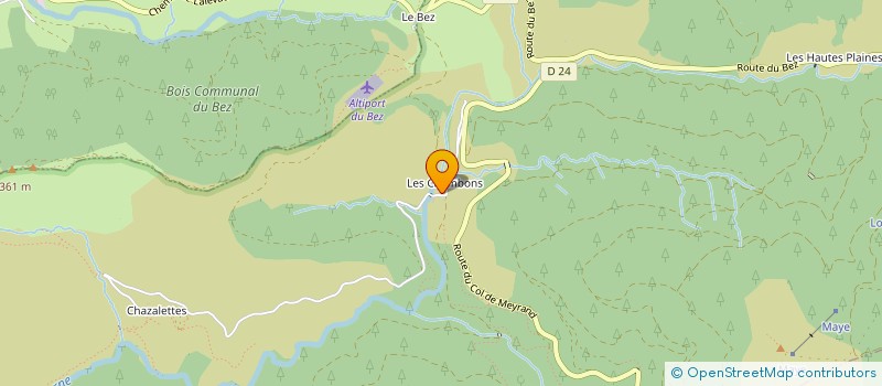 localisation de l'entreprise CYCLO CLUB DU TANARGUE - CCT  BORNE