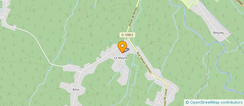 localisation de l'entreprise CYCLO CLUB DU VAL DE L'EYRE  SALLES