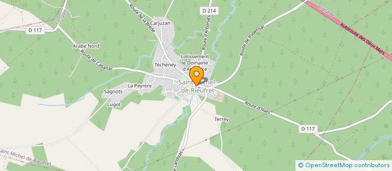 localisation de l'entreprise CYCLO CLUB ILLADAIS  ILLATS