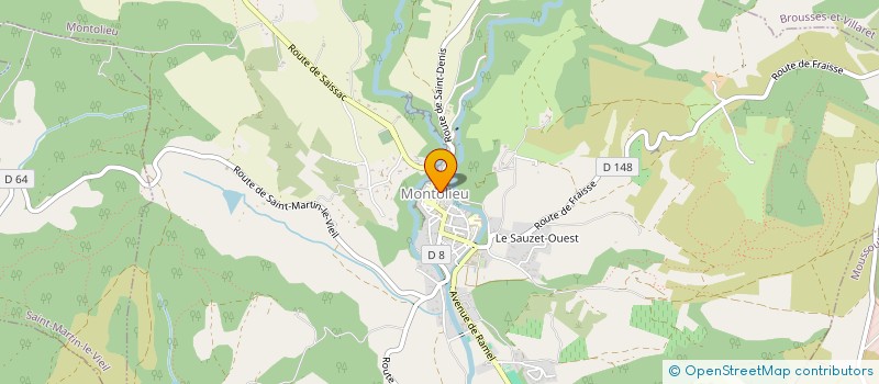 localisation de l'entreprise CYCLO CLUB SAINTE EULALIEN à SAINTE-EULALIE
