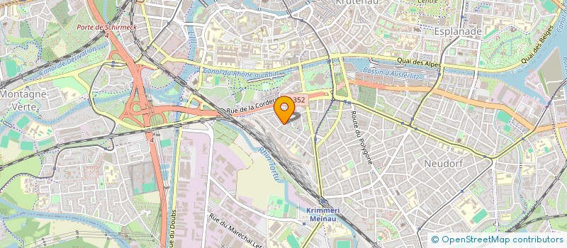 localisation de l'entreprise CYCLO COEUR à STRASBOURG