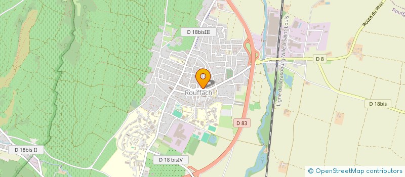 localisation de l'entreprise CYCLO MOTO STAR  ROUFFACH