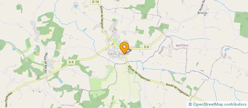 localisation de l'entreprise CYCLO NERBIS CHALOSSE  NERBIS