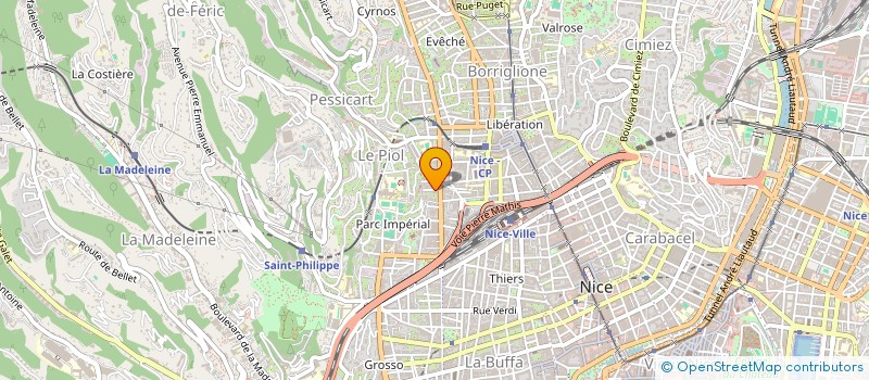 localisation de l'entreprise CYCLO NICE à NICE