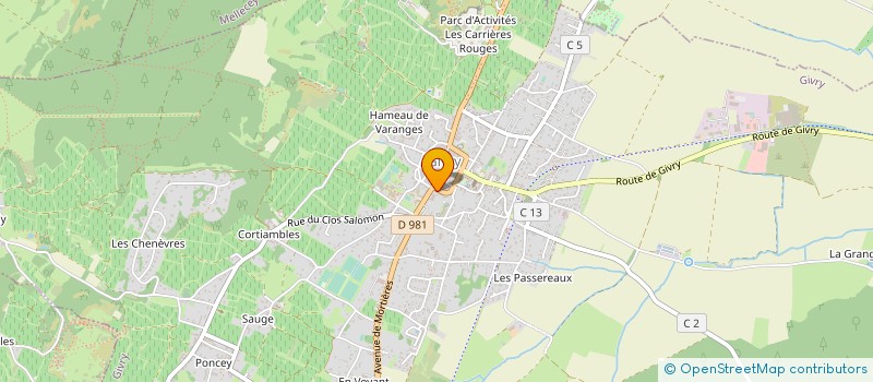 localisation de l'entreprise CYCLO-PASSION à GIVRY