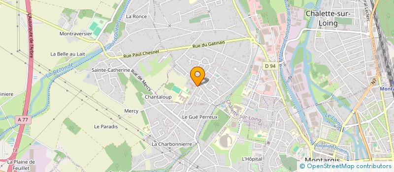 localisation de l'entreprise CYCLO RANDONNEUR CHALETTOIS à CHALETTE-SUR-LOING