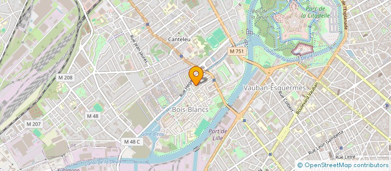 localisation de l'entreprise CYCLO RANDONNEURS BETHUNOIS à LILLE