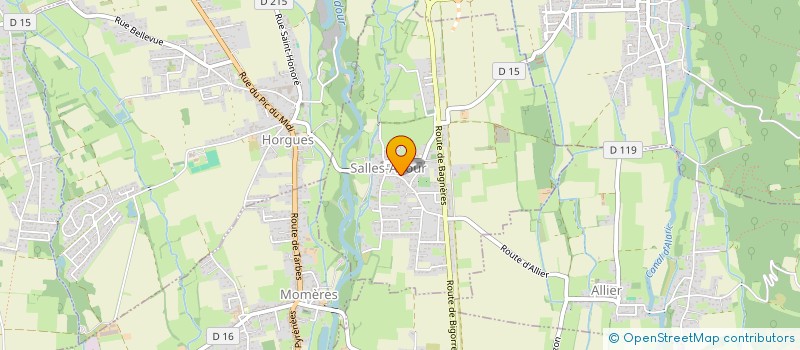 localisation de l'entreprise CYCLO ROUE LIBRE  BERNAC-DESSUS