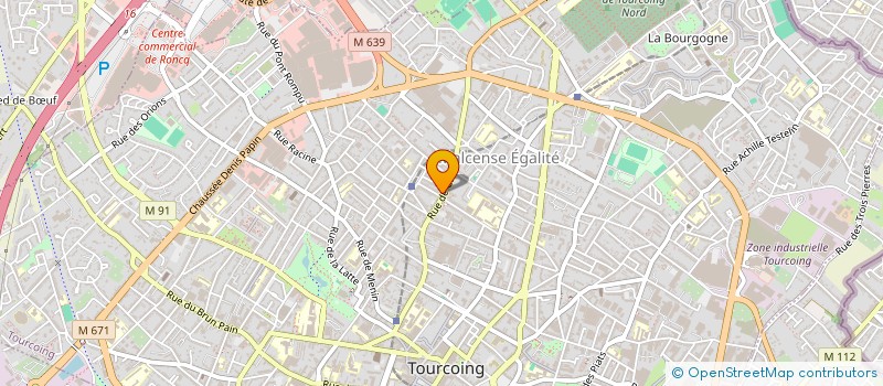 localisation de l'entreprise CYCLO SERVICE à TOURCOING