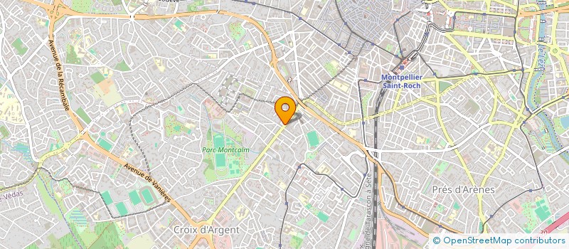 localisation de l'entreprise CYCLO SERVICES à MONTPELLIER