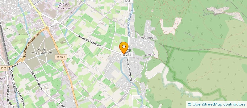 localisation de l'entreprise CYCLO SPORT CAVAILLON  CAVAILLON