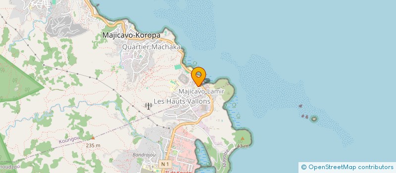 localisation de l'entreprise CYCLO SPORT MAYOTTE à KOUNGOU