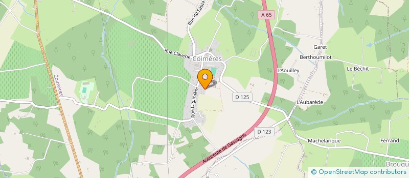 localisation de l'entreprise CYCLO TOUR ORGANISATION - CTO  COIMERES