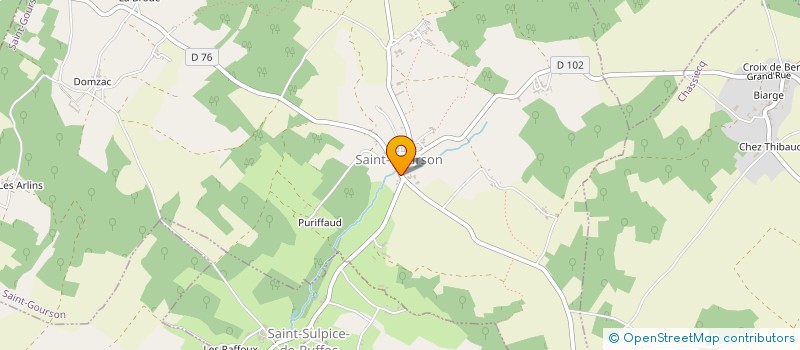 localisation de l'entreprise CYCLOCLASSICS POITOU-CHARENTES DEVELOPPEMENT à SAINT-GOURSON