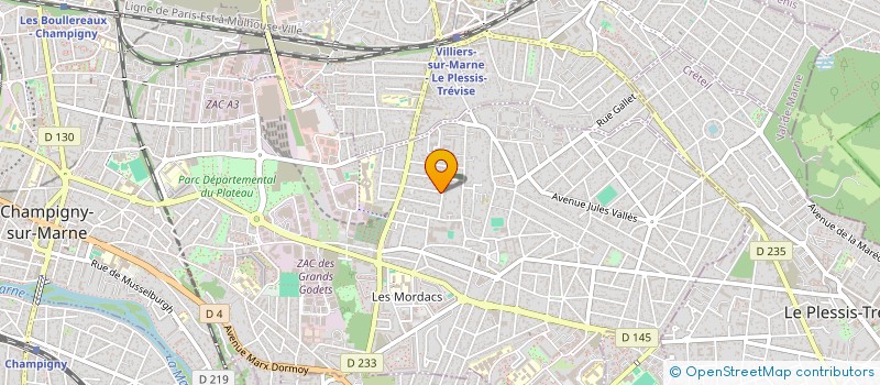 localisation de l'entreprise CYCLON  CHAMPIGNY-SUR-MARNE