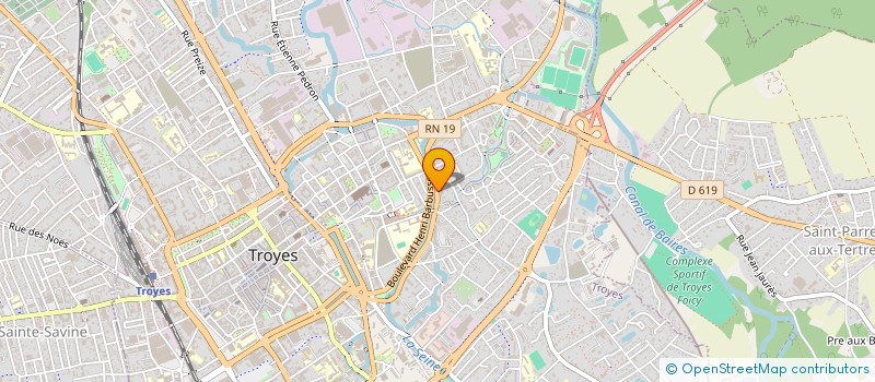 localisation de l'entreprise CYCLONE à TROYES