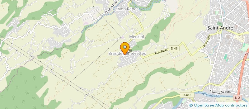 localisation de l'entreprise CYCLONE BD à SAINT-ANDRE