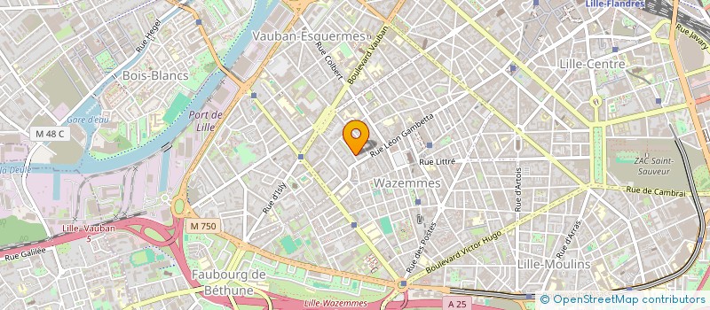 localisation de l'entreprise CYCLONE PRODUCTIONS à LILLE