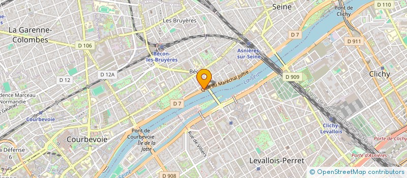 localisation de l'entreprise CYCLONIC MARITIME INNOVATION à COURBEVOIE