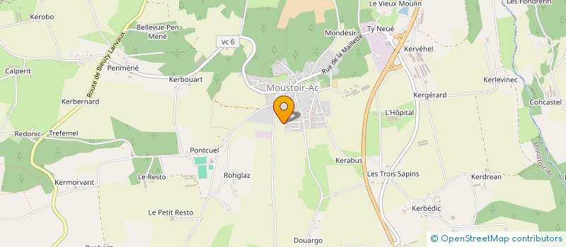 localisation de l'entreprise CYCLOTOURISME NAIZINOIS  EVELLYS