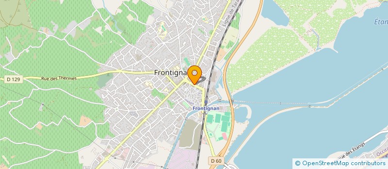 localisation de l'entreprise CYCLOTOURISTES FRONTIGNANAIS à FRONTIGNAN