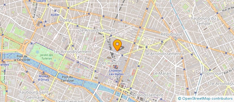 localisation de l'entreprise CYD TONIC à PARIS