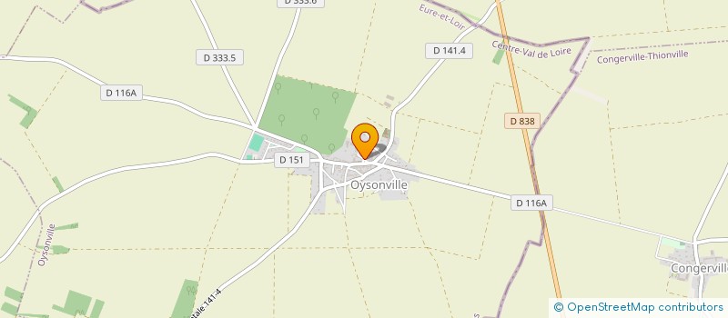 localisation de l'entreprise CYDIAG à OYSONVILLE