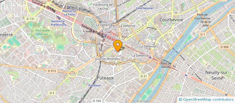 localisation de l'entreprise CYDIAS CIE DISTRIBUTION ASSURANCE SCE  PUTEAUX