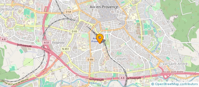 localisation de l'entreprise CYDONIA à AIX-EN-PROVENCE