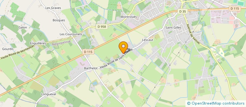 localisation de l'entreprise CYEL  NEGREPELISSE