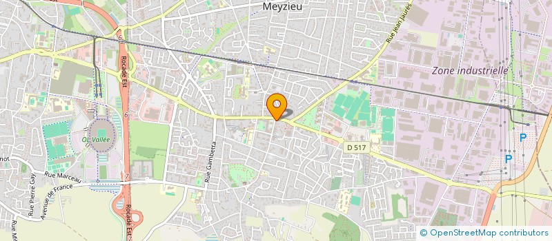 localisation de l'entreprise CYELLO  MEYZIEU