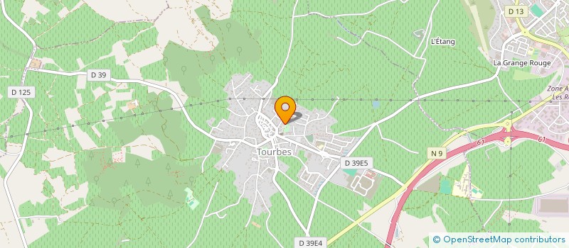 localisation de l'entreprise CYEST ELCOIF  TOURBES