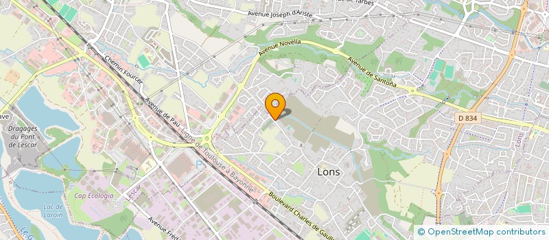 localisation de l'entreprise CYFLO  LONS