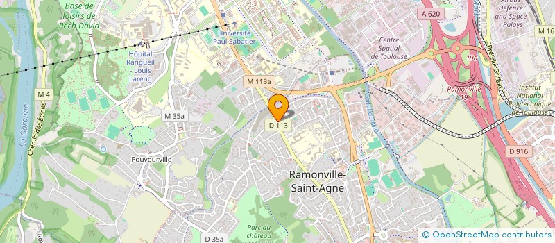 localisation de l'entreprise CYFLO à RAMONVILLE-SAINT-AGNE