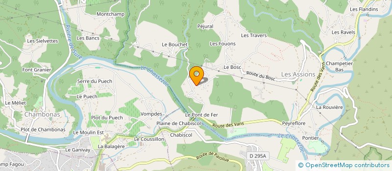 localisation de l'entreprise CYFLOANTEM  LES ASSIONS