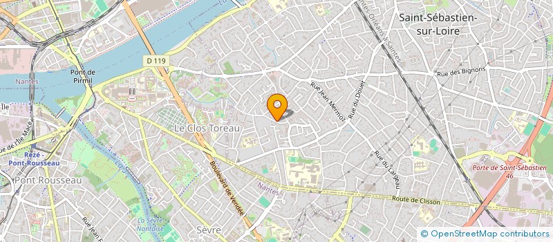 localisation de l'entreprise CYFRAN à SAINT-SEBASTIEN-SUR-LOIRE