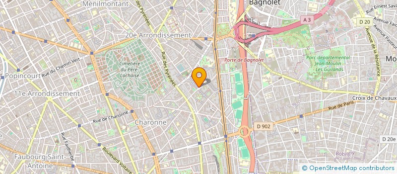 localisation de l'entreprise CYG  PARIS