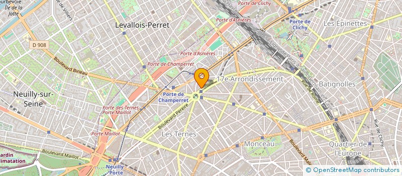 localisation de l'entreprise CYG BREY à NEUILLY-SUR-SEINE