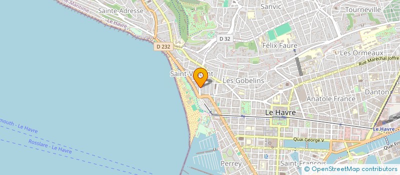 localisation de l'entreprise CYGAFRY à LE HAVRE