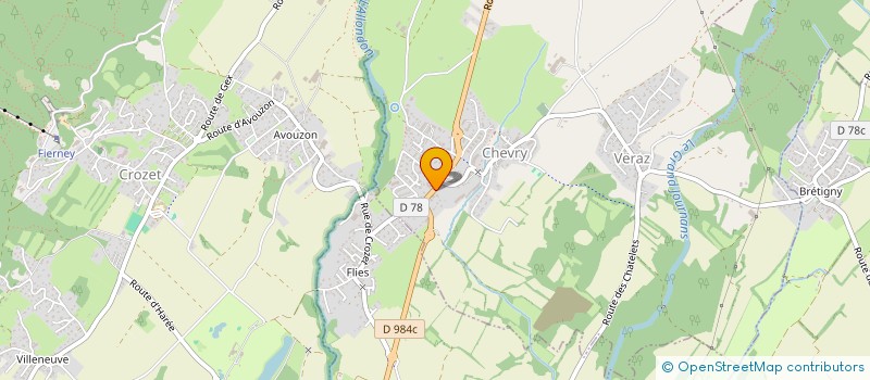 localisation de l'entreprise CYGAL  CHEVRY