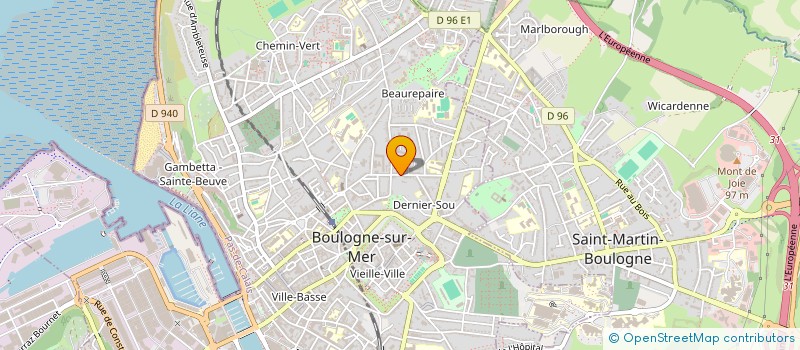 localisation de l'entreprise CYGAL  BOULOGNE-SUR-MER