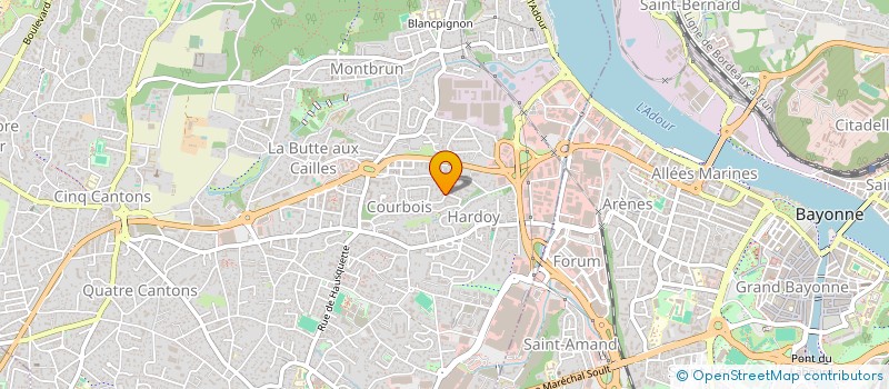 localisation de l'entreprise CYGALE  ANGLET