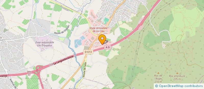 localisation de l'entreprise CYGALE  GIGEAN