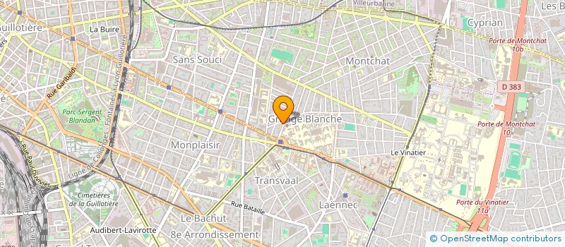 localisation de l'entreprise CYGAN JEAN-CLAUDE ET VIVIANE  LYON